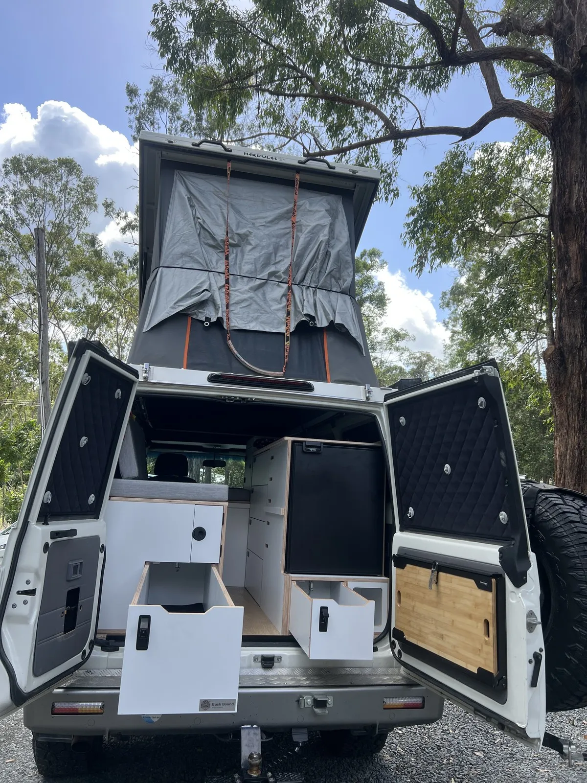 Bush Bound fit-out